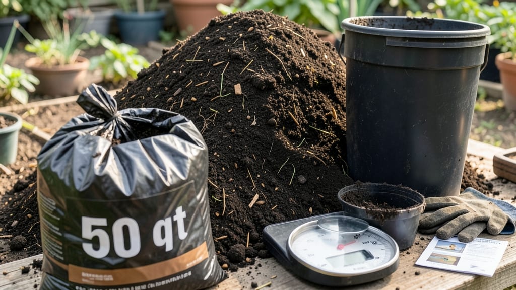 How Much Do 50 Quarts of Potting Soil Weigh: Dry vs Wet Weight Breakdown