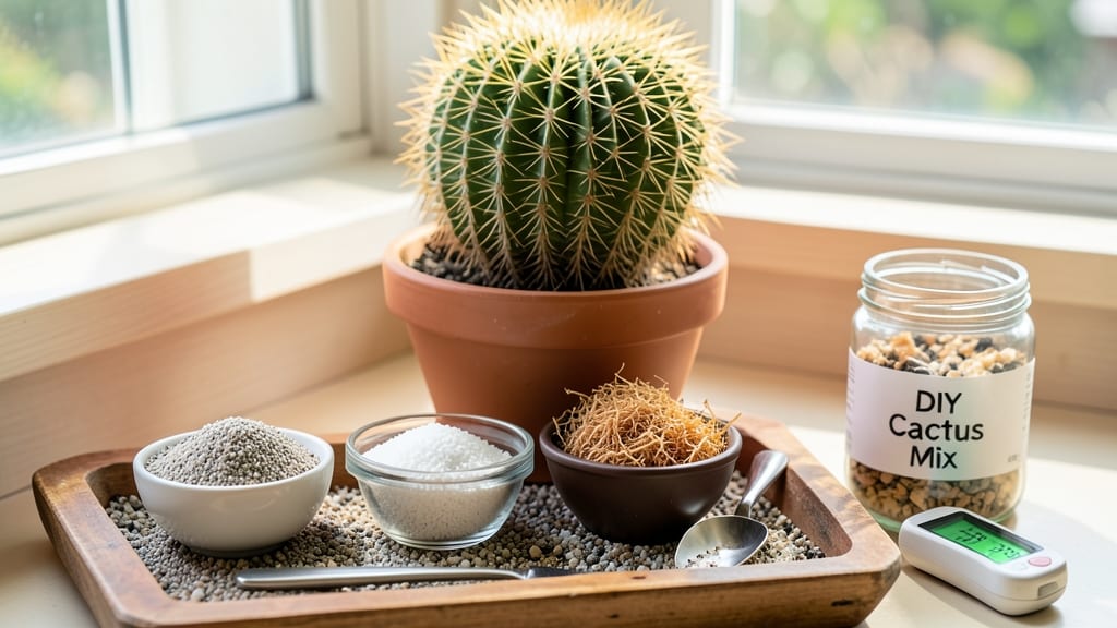 Cactus Soil Mix DIY: Lightweight Loam for Perfect Drainage and Root Health