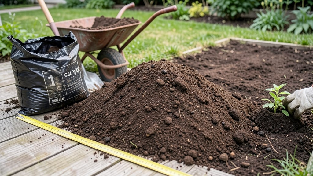 What Does a Yard of Topsoil Look Like: Visual Guide to Loose, Dark Brown Crumbly Soil