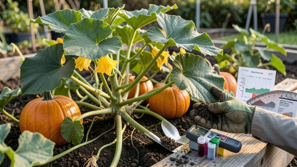 Soil Test for Pumpkins: Key Nutrient Levels and pH for Maximum Yield