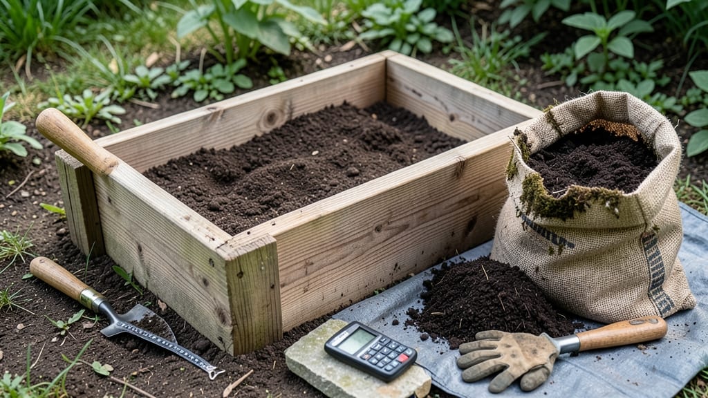 How Much Soil Needed for Raised Garden Bed: Cubic Feet Formula by Depth and Size