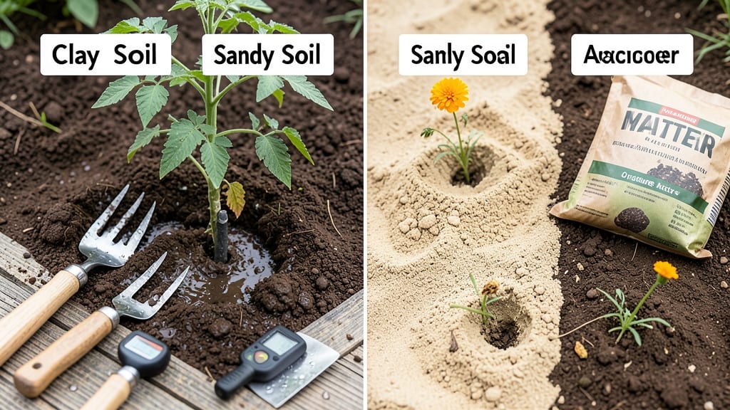 Clay Soil vs Sandy Soil: Smart Mixing for Thriving Garden Beds