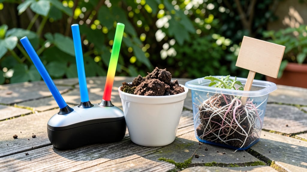 3 in 1 Soil Tester: Diagnose pH, Nutrients, and Moisture in Seconds