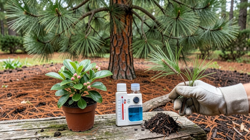 Do Pine Needles Make Soil Acidic: Exact pH Drop and Plant-Specific Effects