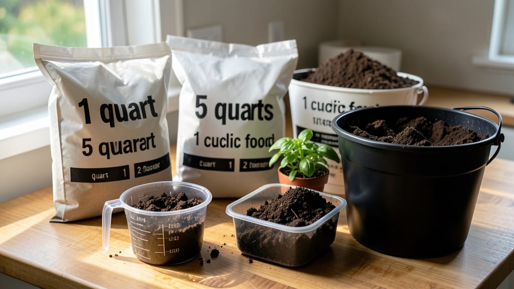 Potting Soil Quarts to Cubic Feet: Conversion Chart and Plant-Specific Calculations