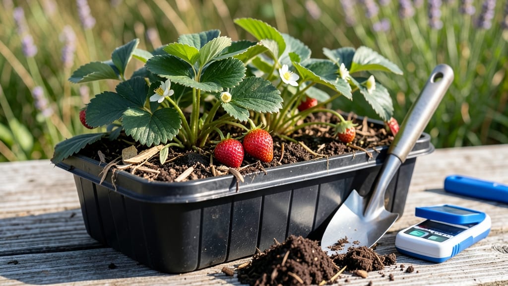 Strawberry Soil Mix Recipe: Acid-Loving Blend for Bountiful Berries