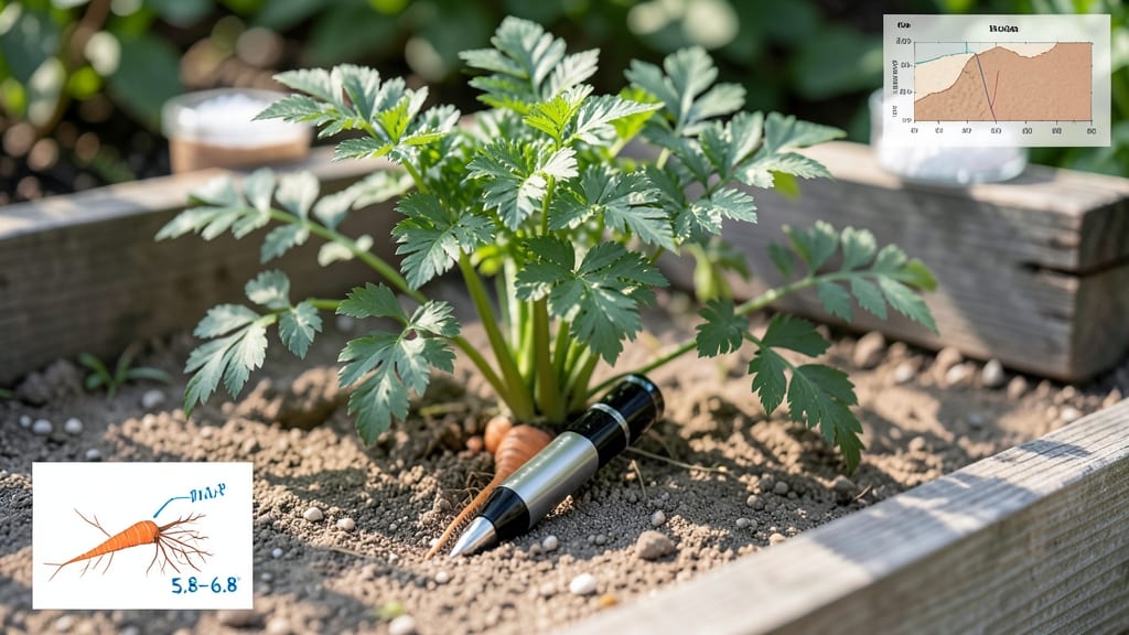 Carrot Optimal Soil pH: Exact Range and Adjustment Tips for Best Growth