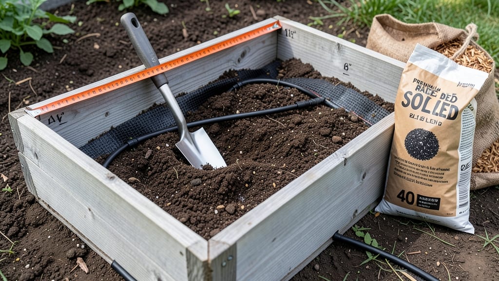 How Much Soil for Raised Bed: Depth, Width, and Volume Calculator Guide