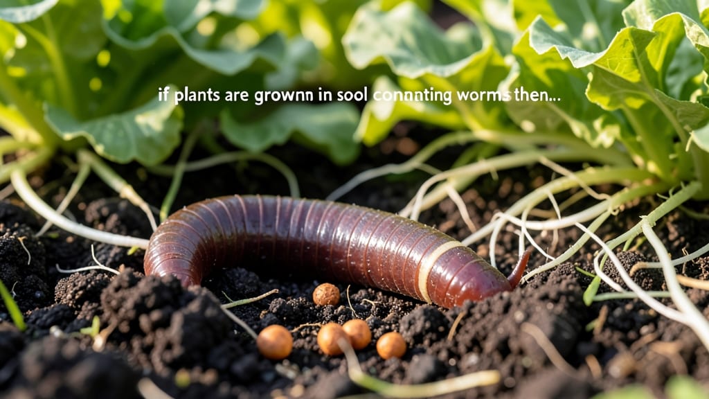 If Plants Are Grown in Soil Containing Worms Then: Growth Benefits Explained
