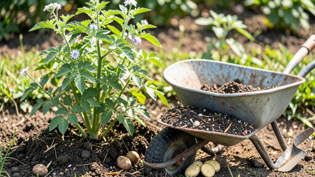 Potato Soil Mixture: Layered Loam for Fast Root Growth and Drainage