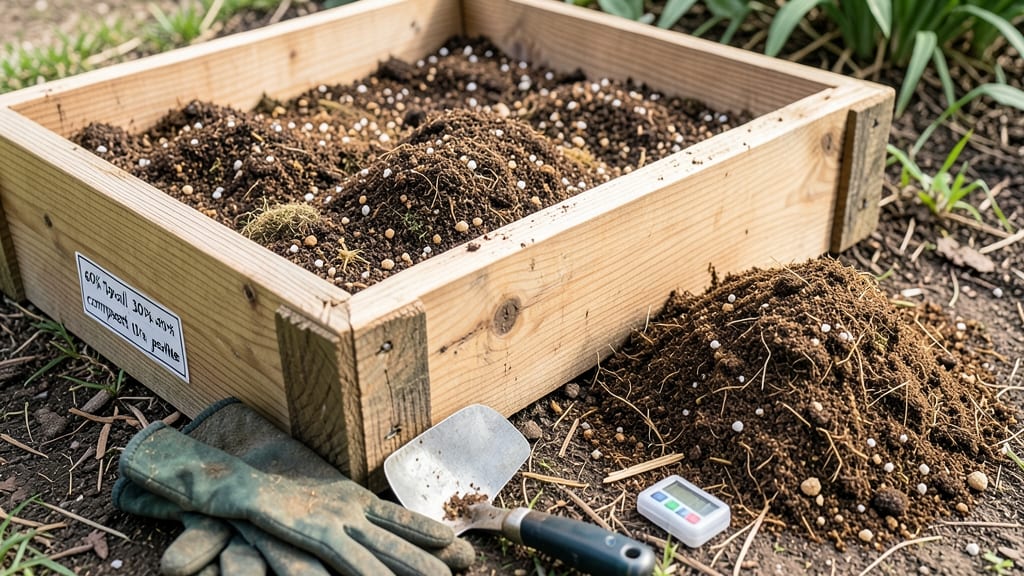Soil Needed for Raised Bed: Loose, Nutrient-Rich Blend for Thriving Vegetables
