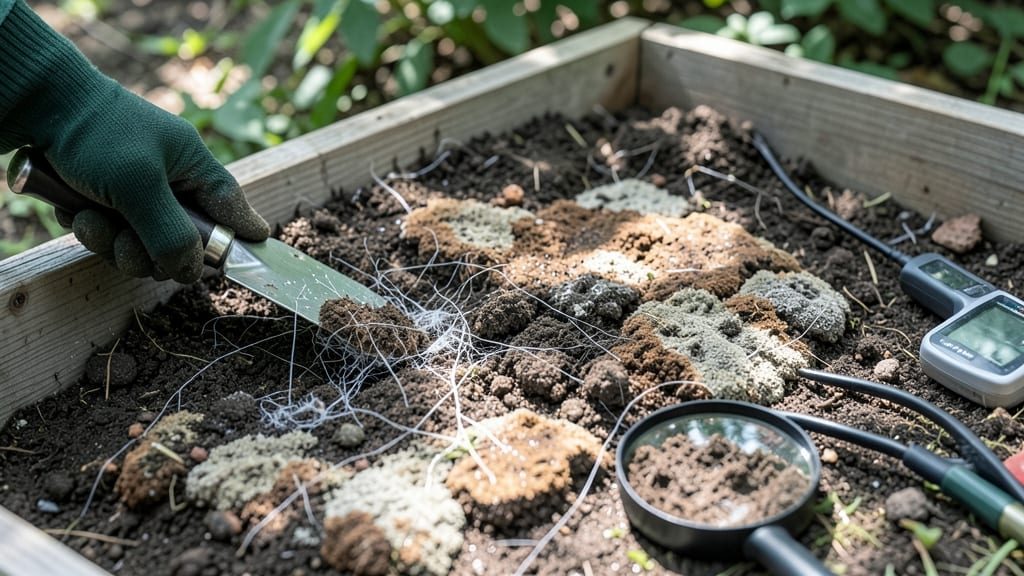 Brown Soil Fungus: Neem Oil Defense Against Root Rot