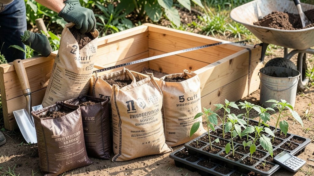 How Many Bags of Soil You Need: Container Size Calculator by Depth and Plant Type