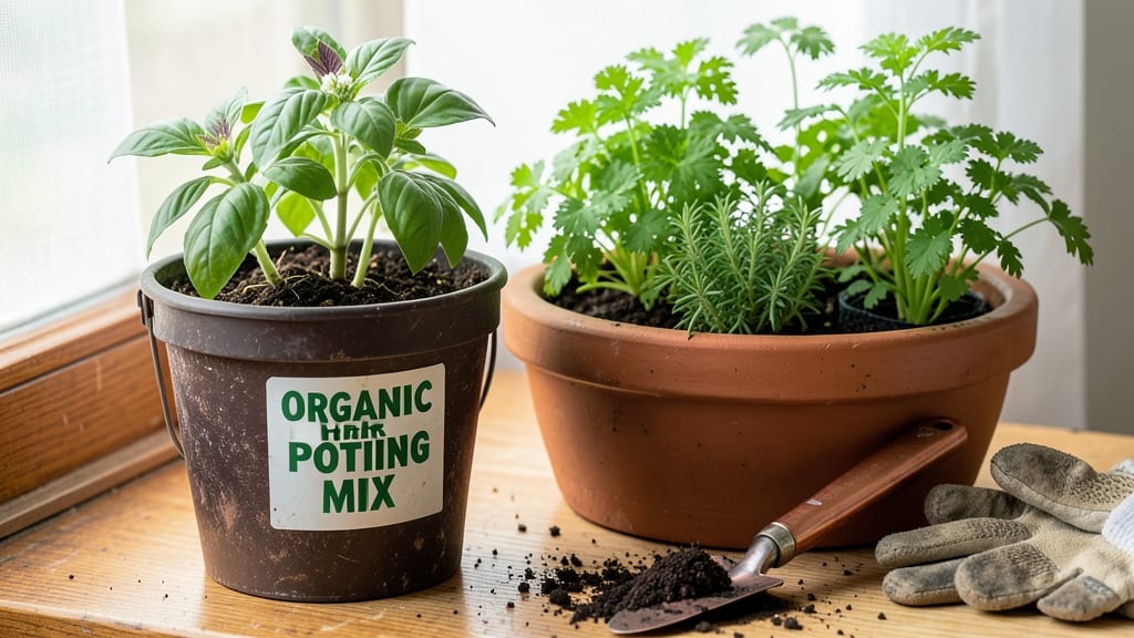 Potting Soil for Herbs: Airy Loam That Prevents Rot and Boosts Growth