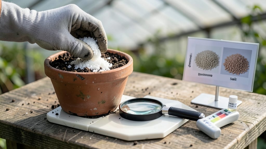 White Stuff in Soil Mix: Breakdown and Plant-Specific Fixes