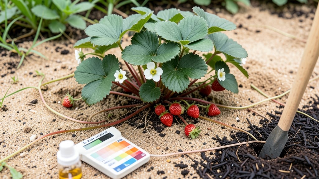 Sandy Loam Soil for Strawberries: Ideal Texture and pH for Bountiful Harvests