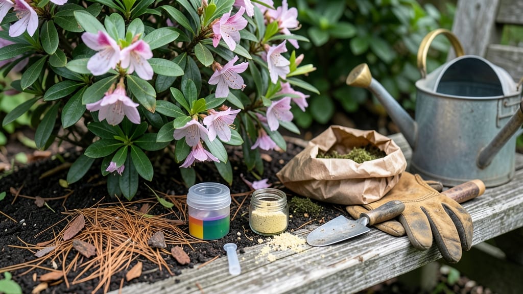 How to Make Soil Acidic for Azaleas: Sulfur-Peat Blend for Vibrant Blooms