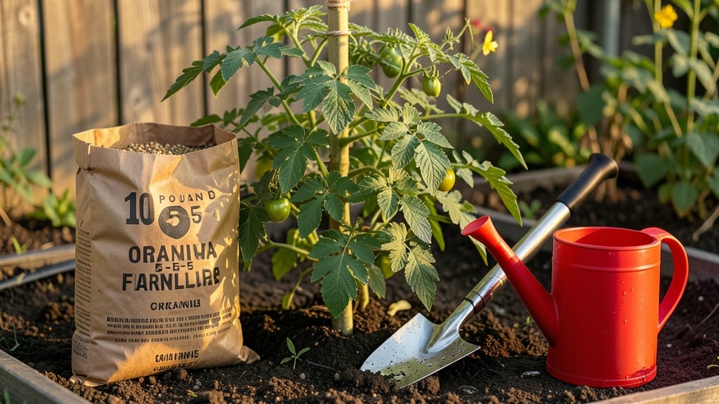 Soil and Fertilizer Mix: Layered Loam for Root-Focused Plant Growth