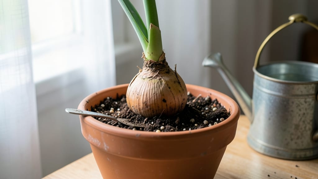 Potting Soil for Amaryllis Bulbs: Airy Loam Mix for Towering Blooms