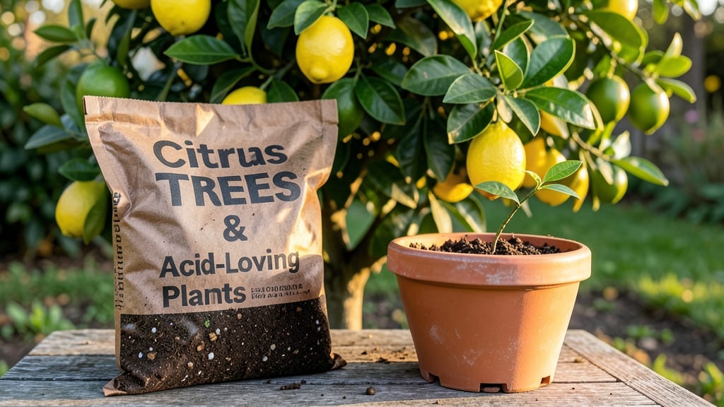 Potting Soil Mix for Citrus Trees: Acidic Loam Blend for Lush Growth