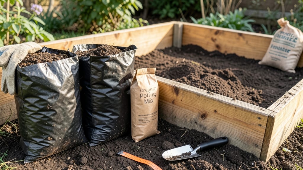 How Many Bags of Soil for Raised Bed: Cubic Feet Calculator and Plant-Specific Guide