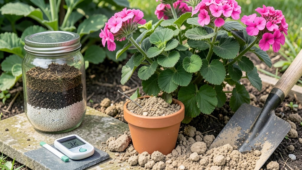Soil for Pelargoniums: Well-Draining Acidic Mix for Vibrant Blooms